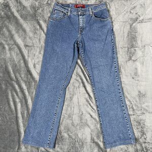 Levi's 550 Classic Relaxed Bootcut Jeans Womens 4M Blue Stretch Denim Zip Fly